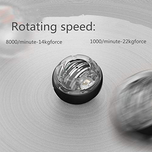 Self-Starting Wrist Gyro Ball, Wrist Strengthening Device, Hand Enhancer, Forearm Exerciser, Used to Strengthen Arms, Fingers, Wrist Bones and Muscles