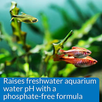 API pH UP Freshwater Aquarium Water pH Raising Solution for fish,4-Ounce Bottle, Brown - size: 4 oz