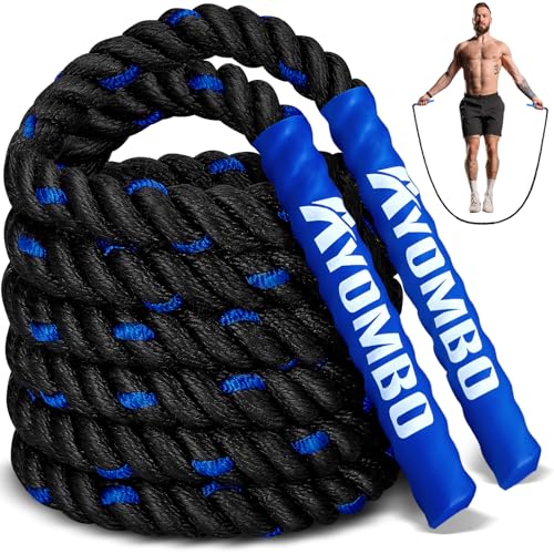 Jump Rope, Weighted Jump Rope for Fitness, Boxing Equipment Jump Ropes for Men Women, Battle Skipping Ropes for Exercise, Suitable for Boxing, Cardio, Training Muscle Speed Home Gym Workout Equipment - style: 1.5LB