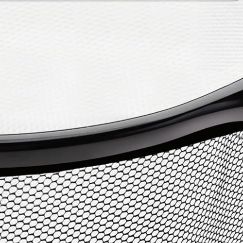 Fishing Landing Net Head Landing Net Head Replacement Net Catfish Bass Rubber Coated Fishing Trout Outdoor Fly Fishing Net - color: 45cm