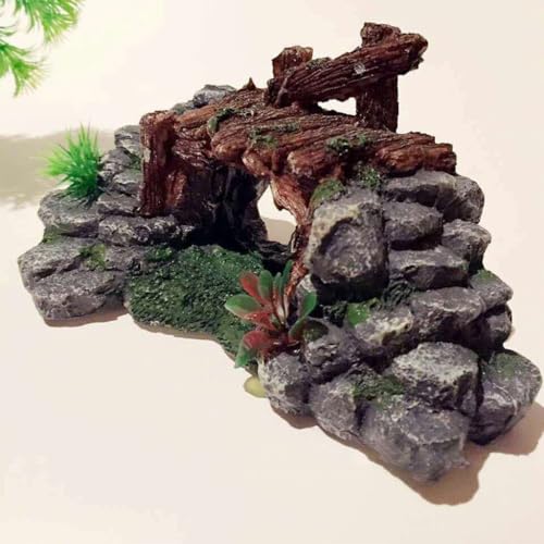 Simulation Realistic Bridge Fish Tanks Landscaping Bridge Realistic Rockwork