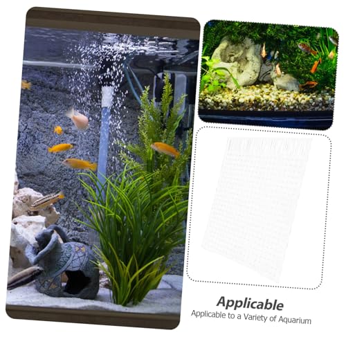 POPETPOP Fish Tank Accessory Clear Acrylic Isolation Board 20x30cm Suction Cup Divider for Aquarium