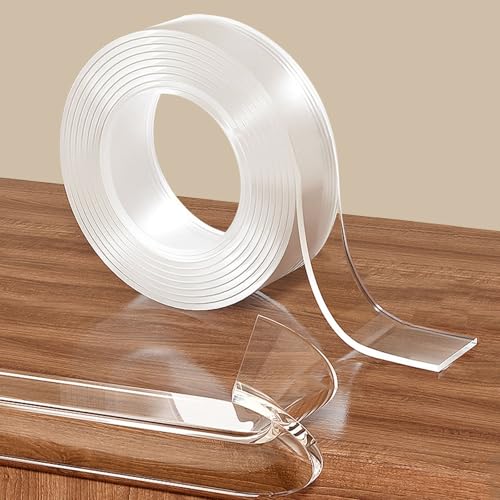 4 FT Corner Protectors Baby Proofing, Clear Edge Protector Strip, Soft Corner Protectors for Kids, Baby Child Safety Tables Corner Guards for Furniture Against Sharp Corners for Cabinets, Tables