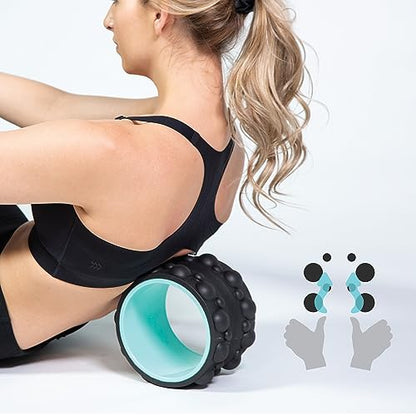 Chirp Wheel XR 6" Knot Kneader Back Roller for Deep Tissue Relief, Mint | Knot Kneader Back Roller, Shiatsu Foam Roller for Deep Muscle Knots, Trigger Point Back Massager, 6 Inch - size: 6 Inch Mint