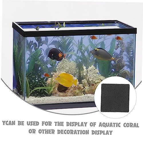 BESPORTBLE 10pcs Tiles Bases Aquarium Reef Bases Ceramic Safe Material for Breeding