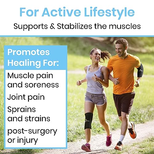 Arctic Flex Ice Sleeve for Knee, Elbow, Arm - Hot & Cold Freeze Pack Wrap - size: X-Large
