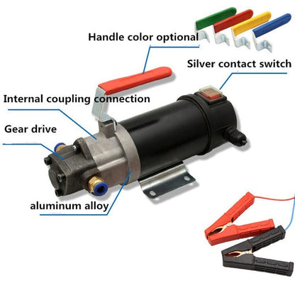Water Pumps, Parts & Accessories 12V 24V 220V Gearbox Engine Oil Changer Pump(12V) - size: 12V