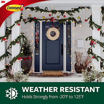Command Outdoor Metallic Bronze Hooks, 3 Hooks, 4 Strips - style: 3 Hooks, 4 Strips