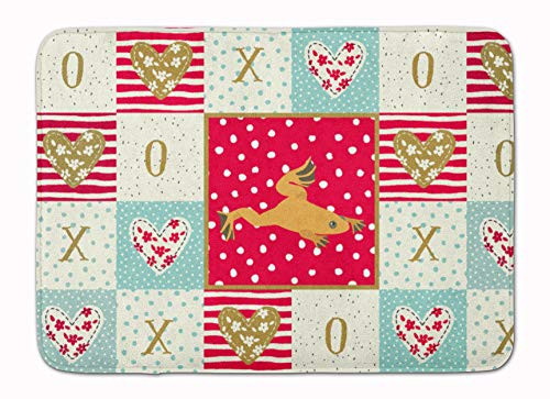 Caroline's Treasures Aquarium Frog Machine Washable Memory Foam Mat