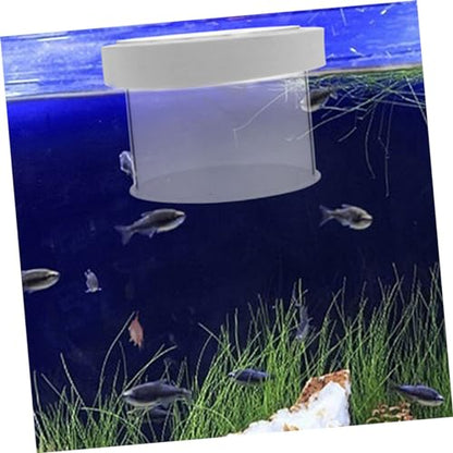 Acrylic Fish Breeding Box Mesh Bottom for Aquatic Nursery Medium Isolation Container for Fry and Shrimp Easy Aquarium Use