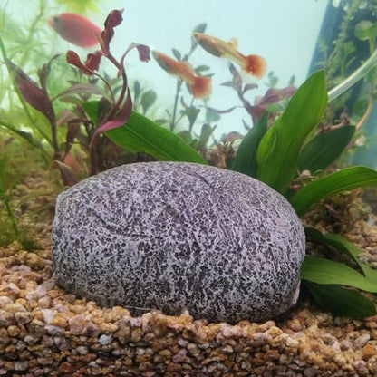 Aquarium Decorated Cave Simulation Rock Betta Fish Shelter Shrimp Fish Hide Breeding Stone House