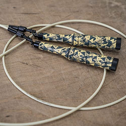 Velites Earth 2.0 Official CrossFit Games Jump Rope, Double Unders - color: Kamo