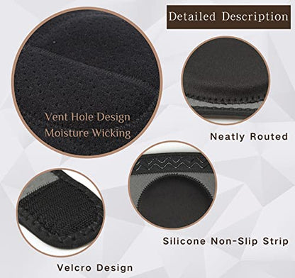 Knee Pads with Thick Foam Adjustable Non-Slip Knee Pads for Work Garden Cleaning Flooring Yard Dance Yoga Construction Collision Avoidance Kneeling Sleevedd for Men