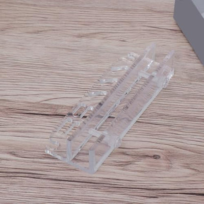 BESPORTBLE Acrylic Holder Rack for Aquatic Plant Tools Compact Storage for Aquarium Maintenance Featuring High-Transparency Design for Scissors Tweezers and Scrapers