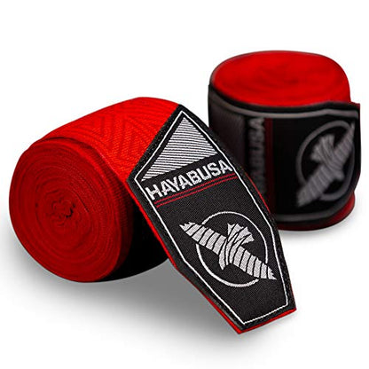 Hayabusa 4.0 Perfect Stretch Boxing Hand Wraps | Boxing Hand Wraps, Boxing Wraps, Muay Thai Hand Wraps, Wrist Wraps Boxing, Hand Wraps for Boxing Gloves, 180 Inch Hand Wraps - color: Red Maze, size: 180"