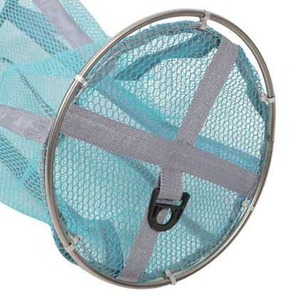 BESPORTBLE Portable Fishing Net Bag 25x1.5m Nano Nylon Fish Storage Mesh Wear-Resist Diving Fish Bag for Outdoor Anglers
