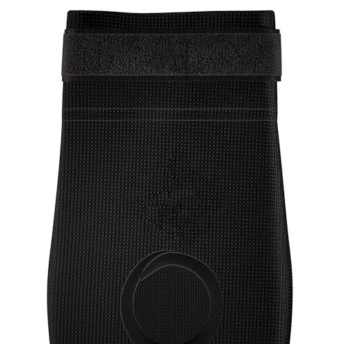 RDX Elbow Pads for Muay Thai MMA Kickboxing Sparring Elbow Guard - color: Black White, size: X-Large