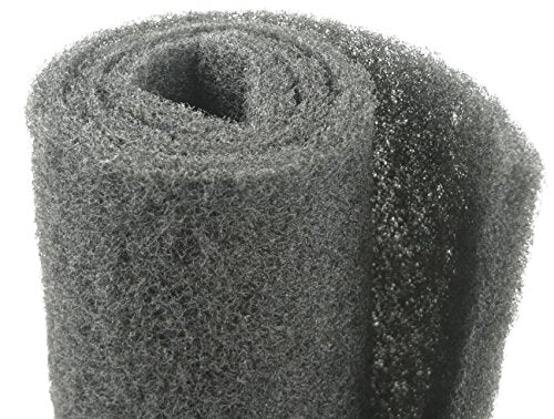 12"x 60"x 1.25" Coarse Black Universal Pond Filter Mat