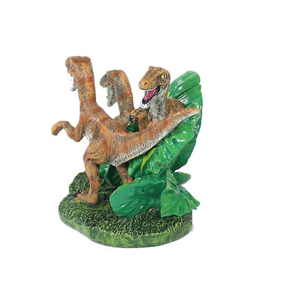 Penn-Plax Jurassic Velociraptor Aquarium Ornament, Small