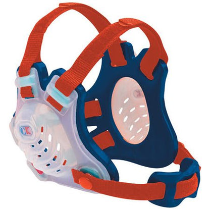 Cliff Keen Tornado Wrestling Headgear - color: Translucent/Navy/Red, size: One Size