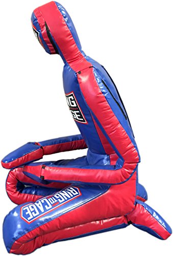 Deluxe MMA Grappling/Jiu Jitsu/Ground & Pound Dummy 3.0 - size: Youth (Un-Filled) Blue/Red