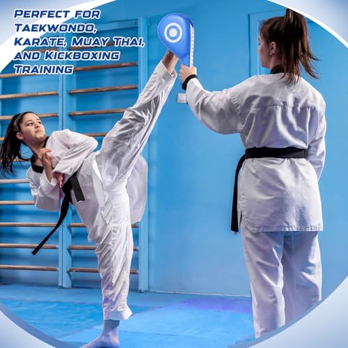 7 in 1 Taekwondo Kick Pad Boxing Training Equipment - color: Blue
