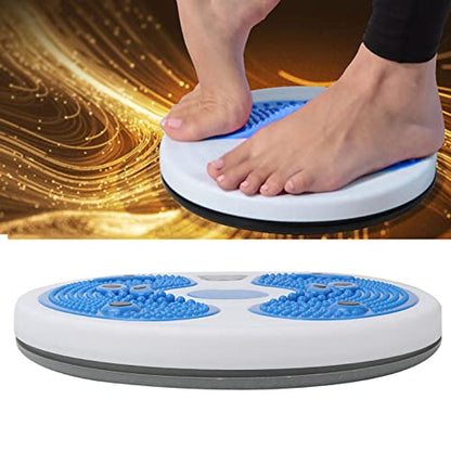 Rotating Balance Board with Magnetic Twisting Disc for Waist, Ankle and Body Exercise, Aerobic Fitness Training Equipment