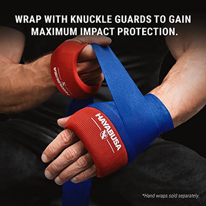 Hayabusa Boxing Knuckle Guards - color: Red, size: Small-Medium