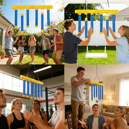 Reflex Drop Sticks Challenge Game with 3 Speed Adjustable and Voice Prompts