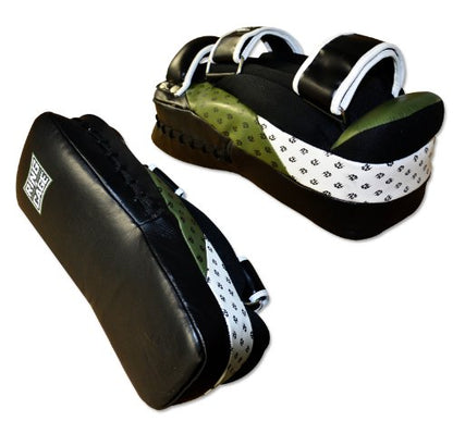 Ultima MiM Foam Leather Curved Thai Pad, for MMA, Muay Thai, Kickboxing