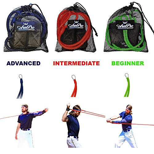 Arm Pro Band Baseball Softball Resistance Training Bands - color: Blue, Elite/College/Pros