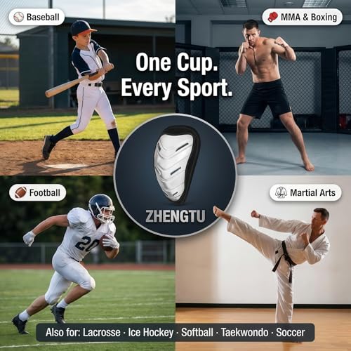 Youth Baseball Cup Boys & Men Athletic Cup Ages 8-14 & Adults - size: Small