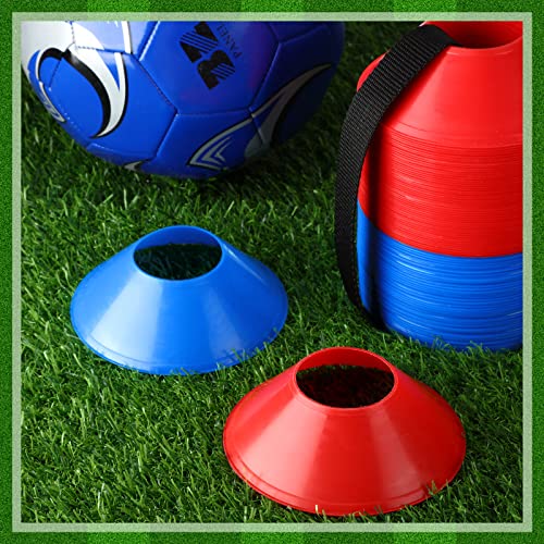 Hanaive Mini Soccer Cones for Agility Drills, 5 Inch
