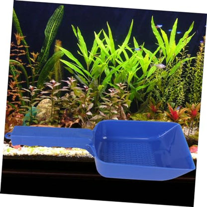 Happyyami Aquarium Clean Tool Sludge Scraper Gravel Vacuum Fish Tank Shovel Sand Shovel Water Leakage Aquarium Supplies