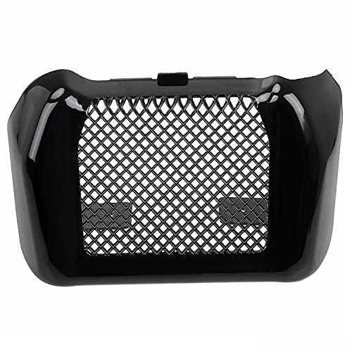Oil Cooler Cover Case with Bracket for Harley Touring Road King FLHR Street Glide FLHX Road Glide FLHXS FLTRX FLTRXS 2017-2023，Black - color: Black