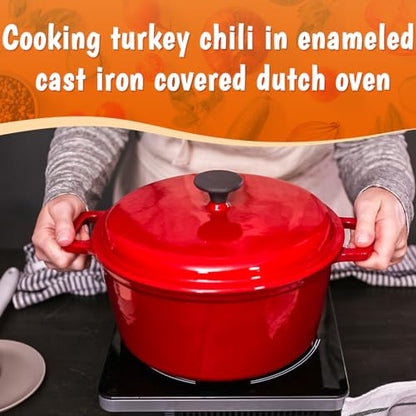 Hotop 4 Sets Dutch Oven Knob Stainless Steel Replacement Knob Pot Lid Handle Compatible with Le Creuset, Aldi, Lodge and Other Enameled Cast-Iron Dutch Oven (Black) - color: Black