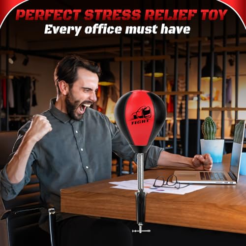 Desktop Punching Bag, Stress Relief Boxing Bag Speed Balls