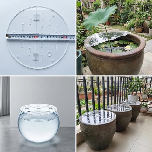 Acrylic Fish Tank Lid Cover with Flip-Top, Ideal for Aquariums, Reptiles, Turtles - Durable, Lightweight, Perfect for Pet Care and Easy Access - size: 75cm