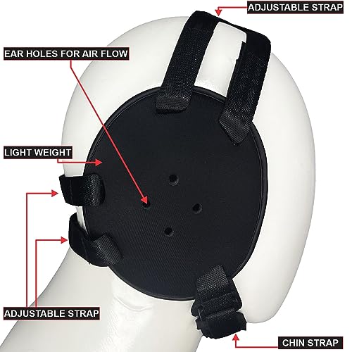 ROAR-INT BJJ Ear Guard New Easy to Adjust Design Wrestling Protective Headgear Wrestling Ear Guard MMA Jiu Jitsu - color: Samurai