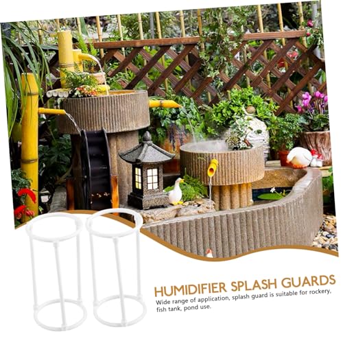 Outanaya 8pcs Replacement Splash Guard for Humidifier Fish Tank Rockery Portable Splash Shields