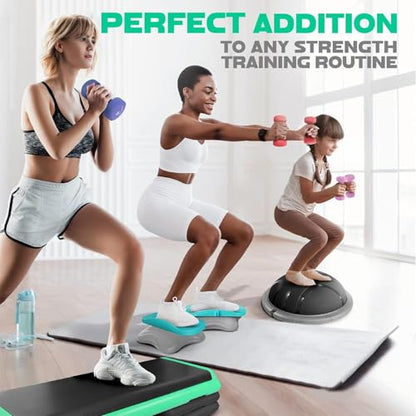 Yes4All Neoprene Dumbbells, Pairs and Sets with Rack for Home Workouts - color: D. Dark Green, style: Pair