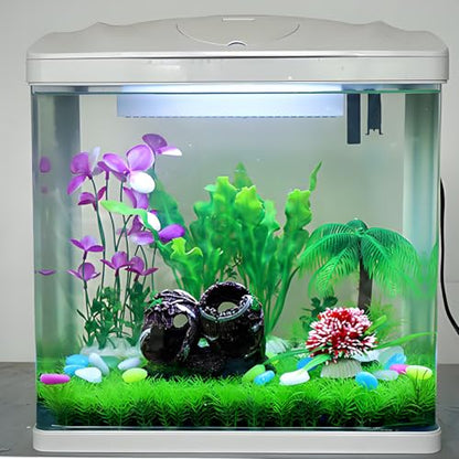 Aquarium Decorations Cave – Resin Fish Tank Ornament Barrel Hideout for Betta, Shrimp & Small Fish, Rock Cave Shelter Breeding & Hiding Decor Broken Barrel Aquarium Decoration (Broken Barrel-02)