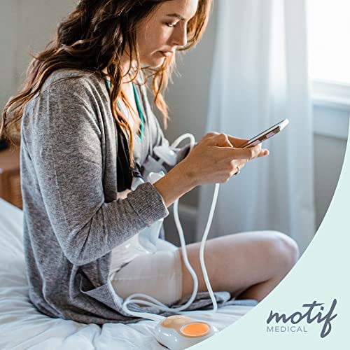 Motif Medical Tubing for Motif Duo Breast Pump - Pump Tubing Replacement W/Connectors - Easy-to-Replace Lactation Tube - Essential Breast Pump Parts for Pump Maintenance (32”, 2 Tubes)