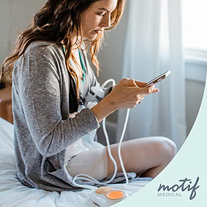 Motif Medical Tubing for Motif Duo Breast Pump - Pump Tubing Replacement W/Connectors - Easy-to-Replace Lactation Tube - Essential Breast Pump Parts for Pump Maintenance (32”, 2 Tubes)