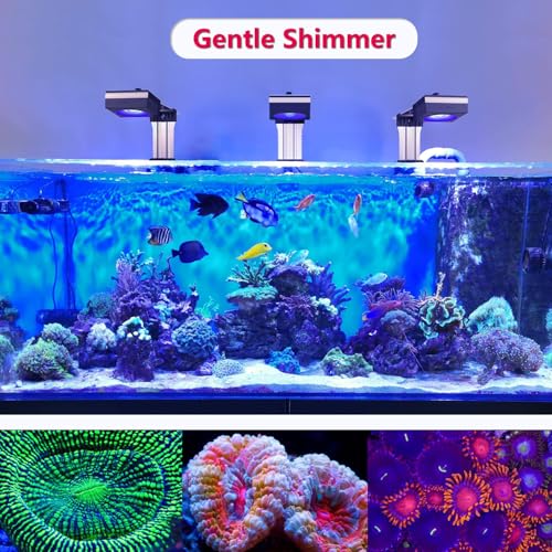 4PCS RL90 Full Spectrum Led Aquarium Light Fish Tank LED Light Reef Light Marine Aquarium Tank Lamp for 96" 240CM Reef Fish Tank Light with Smart APP Control(Full Spectrum - with Arm Kit) - color: White, size: Full Spectrum - With Arm Kit