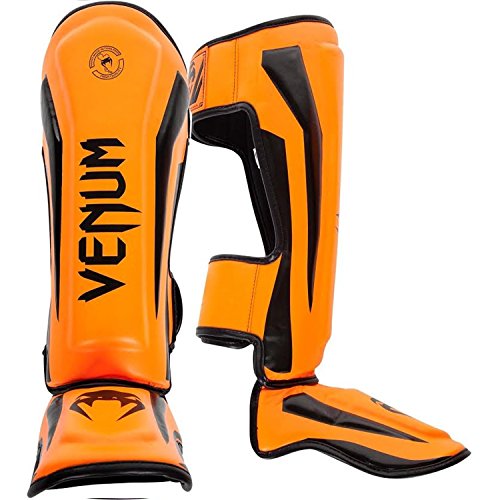 Venum Elite Standup Shin Guards - color: Matte/Black, size: Large