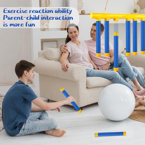 ATG Reflex Drop Sticks Game Challenge Game Solo/Dual Play & Remote Control