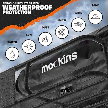 Mockins 64"x39"x6" Extendable Heavy Duty Roof Rack Basket & 16 Cu Ft Waterproof Cargo Bag for Top of Car | 250 Lbs Capacity Steel Rooftop Cargo Carrier for Top of Vehicle with Roof Basket Accessories - size: Basket+Bag: 64"x39"x6"