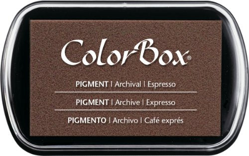 ColorBox Classic Pigment Ink, Pad, Full Size, Espresso - color: Espresso
