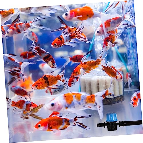 Adjustable Aquarium Hose Kit with Tubing Connectors for Flow Control Soft Silicone for Fish Tank Applications